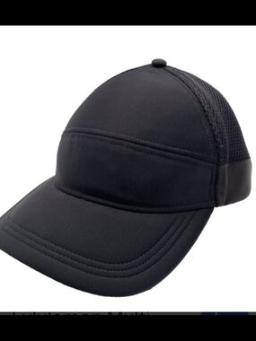 lululemon athletica Black Mesh Interior Cap